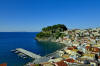 Sea views and views to parga from the Boutique Hotel