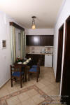 The kitchen of the Deluxe apartment with two seperate bedrooms