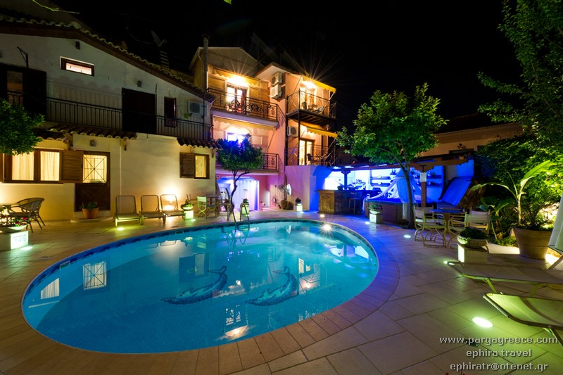 The Only Hotel in the centre of Parga with swimming Pool