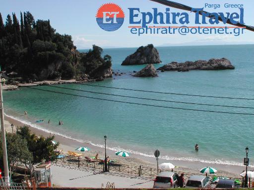 Photo of Ephira Travel for Ria's Apartments in Parga.view from the balcony,Parga Greece