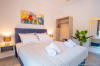 The other seperate bedroom (with double bed) of the Luxurius large apartment for 4-7 persons