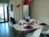 The seperate luxurious kitchen/living room of Biscotto apartment