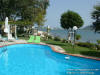 The swimming pool of the Villa in lefkas island